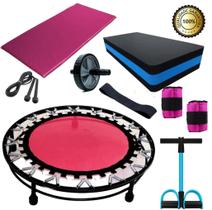 Kit Aeróbico Para Treino De Ginástica Com Mini Jump