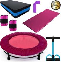 Kit Aeróbico Para Treino De Ginástica Com Mini Jump