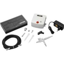 Kit aerografia mini compressor ar + aerógrafo - vonder Kit aerografia mini compressor ar + aerógrafo - vonder