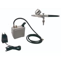 Kit Aerografia Onetools - Mini Compressor + Aerógrafo 0,2Mm Kit Aerografia Onetools - Mini Compressor + Aerógrafo 0,2Mm
