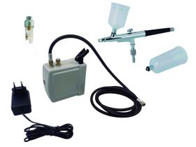 Kit Aerografia ONETOOLS - Mini Compressor + Aerógrafo 0,3mm 2 Canecas + Mini Filtro Kit Aerografia ONETOOLS - Mini Compressor + Aerógrafo 0,3mm 2 Canecas + Mini Filtro