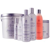 Kit Affirm Relaxer System Completo 6 itens + Kit Refil Creme Alisante e Líquido Ativador Avlon