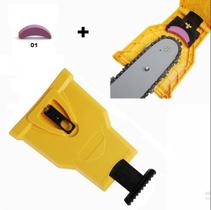 Kit Afiador Amolador De Corrente De Motosserra + 1 Pedras