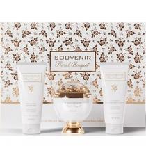 Kit afnan souvenir floral bouquet edp 100ml + body lotion 100ml + shower gel 100ml