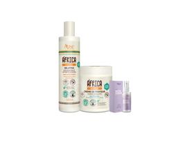 Kit África Baobá Creme de Pentear e Gelatina Reparador de Pontas Apice Kit África Baobá Creme de Pentear e Gelatina Reparador de Pontas Apice