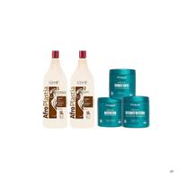 Kit Afroplastia Gymp + 1 Kit Cronograma Capilar Onixx Brasil