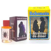 Kit Agarra Homem Meu Amor Para Sempre Óleo e Sabonete