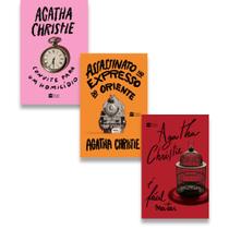 Kit Agatha Christie - Convite para um homicídio + Assassinato no Expresso do Oriente + É fácil matar - Kit de Livros