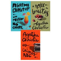 Kit Agatha Christie - Um Mistério No Caribe + A Noite Das Bruxas + Os Crimes Abc