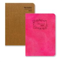 KIT Agenda Executiva Pão Diário - 2025 - Marrom Feminina