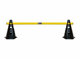 Kit Agilidade Alux - 2 Cones + 1 Barreira Kit Agilidade Alux - 2 Cones + 1 Barreira