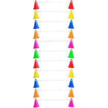 Kit Agilidade Treinamento Funcional 22 Cones com Barreira