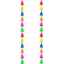 Kit Agilidade Treinamento Funcional 24 Cones com Barreira