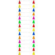 Kit Agilidade Treinamento Funcional 28 Cones com Barreira