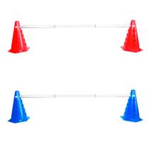 Kit Agilidade Treinamento Funcional 4 Cones com Barreira