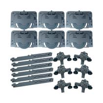 Kit Agility Top 300 para 3 portas + RO 68 40kg Composição Especial Linha Royal Rometal