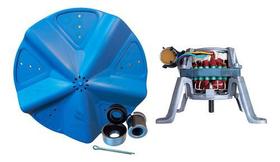 Kit Agitador Batedor Motor 127V Tanquinho Newmaq Original - Peças de Reposição