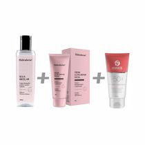 Kit Àgua Micelar 200Ml + Creme Ultra Repair 60G + Protetor