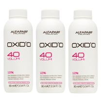 Kit Água Oxigenada Alfaparf 40 Volumes 90 ml - 3 Unidades Kit Água Oxigenada Alfaparf 40 Volumes 90 ml - 3 Unidades