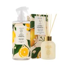 Kit Água Perfumada 500ml e Difusor de Perfume 200ml Citrus Verbena Lenvie Parfums Kit Água Perfumada 500ml e Difusor de Perfume 200ml Citrus Verbena Lenvie Parfums