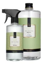 Kit Água Perfumada 500ml e Refil 1l Via Aroma Escolha O Aroma