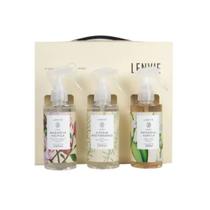 Kit Água Perfumada Mix 3 Unidades Lenvie Linha Arabesc 200ml