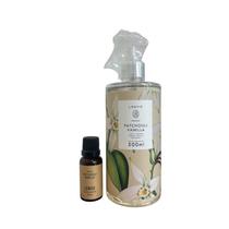 Kit Agua Perfumada Patchouli Vanilla 500ML+Óleo Concentrado Patchouli Vanilla 20ml Lenvie Kit Agua Perfumada Patchouli Vanilla 500ML+Óleo Concentrado Patchouli Vanilla 20ml Lenvie
