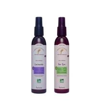 Kit Água Termal Natural Lavanda e Tea Tree 200ml Via Aroma