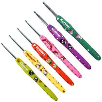 Kit Agulha de Crochê Soft Hello Kitty and Friends - Círculo - 6 Agulhas