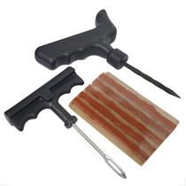 Kit Agulha e Escariador Reparo Pneu Sem Camara 5 Refil