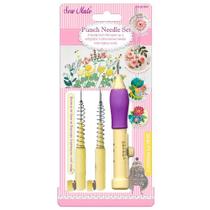Kit Agulha Punch Needle para Bordado Ponto Russo Sew Mate Kit Agulha Punch Needle para Bordado Ponto Russo Sew Mate