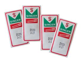 Kit Agulha Singer 2020 Máquina Costura Doméstica Universal Comum 12 unidades Agulhas Algodão Kit Agulha Singer 2020 Máquina Costura Doméstica Universal Comum 12 unidades Agulhas Algodão