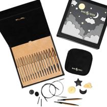Kit Agulhas Circulares Intercambiáveis Knitpro Day And Nite