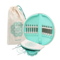 Kit Agulhas Circulares Intercambiável KnitPro Mindful 78pçs