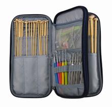 Kit Agulhas De Tricô Crochê + Acessórios + Estojo 74 Peças Kit Agulhas De Tricô Crochê + Acessórios + Estojo 74 Peças