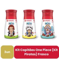 Kit AJI-NO-MOTO Capitães One Piece (Kit Piratas) Frasco - 3 unidades