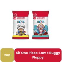 Kit AJI-NO-MOTO One Piece: Law, Buggy Floppy - 2 unidades