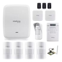 Kit Alarme Amt 8000 Sf Wifi E 5 Infravermelho E Modulo Xag