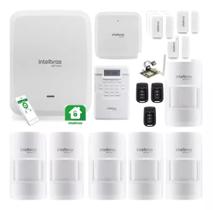 Kit Alarme Amt8000 Intelbras Central S/ Fio E Wi-fi 9 Sensor