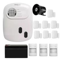 Kit Alarme Anm 24 Intelbras Com 10 Sensores Sem Fio Kit Alarme Anm 24 Intelbras Com 10 Sensores Sem Fio