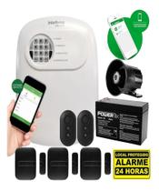 Kit Alarme Anm 24 Net Intelbras 3 Sensores Magnéticos Black Kit Alarme Anm 24 Net Intelbras 3 Sensores Magnéticos Black