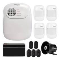 Kit Alarme ANM24 NET Intelbras com 4 Sensores IVP 2000 e 5 Controles