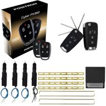 Kit Alarme Carro Px360 + Trava Eletrica 4p + Chave Pósitron Px80 Kit Alarme Carro Px360 + Trava Eletrica 4p + Chave Pósitron Px80