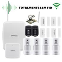 Kit Alarme Central Amt 8000 Intelbras 8 Sensores Infra E Mag Kit Alarme Central Amt 8000 Intelbras 8 Sensores Infra E Mag