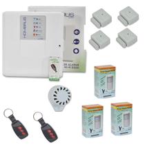 Kit Alarme central WI-FI 7 sensores sem fio Hombrus