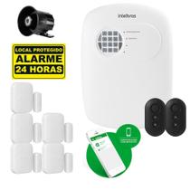 Kit Alarme Completo Intelbras 5 Sensores de Abertura Sem Fio via App Kit Alarme Completo Intelbras 5 Sensores de Abertura Sem Fio via App