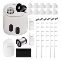 Kit Alarme E Cerca Intelbras Monitorado App Sensor Sem Fio