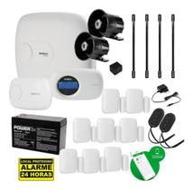 Kit Alarme Gsm Amt 2018 Eg Barreira Ivaquad 4 Feixes, 8 Magn
