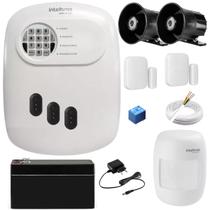 Kit Alarme Híbrido ANM 24 NET com 3 Sensores, 2 Sirenes e Acesso Via App