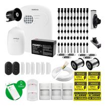 Kit Alarme Híbrido ANM 24 NET com 7 Sensores e Cerca Elétrica 45m Integrada